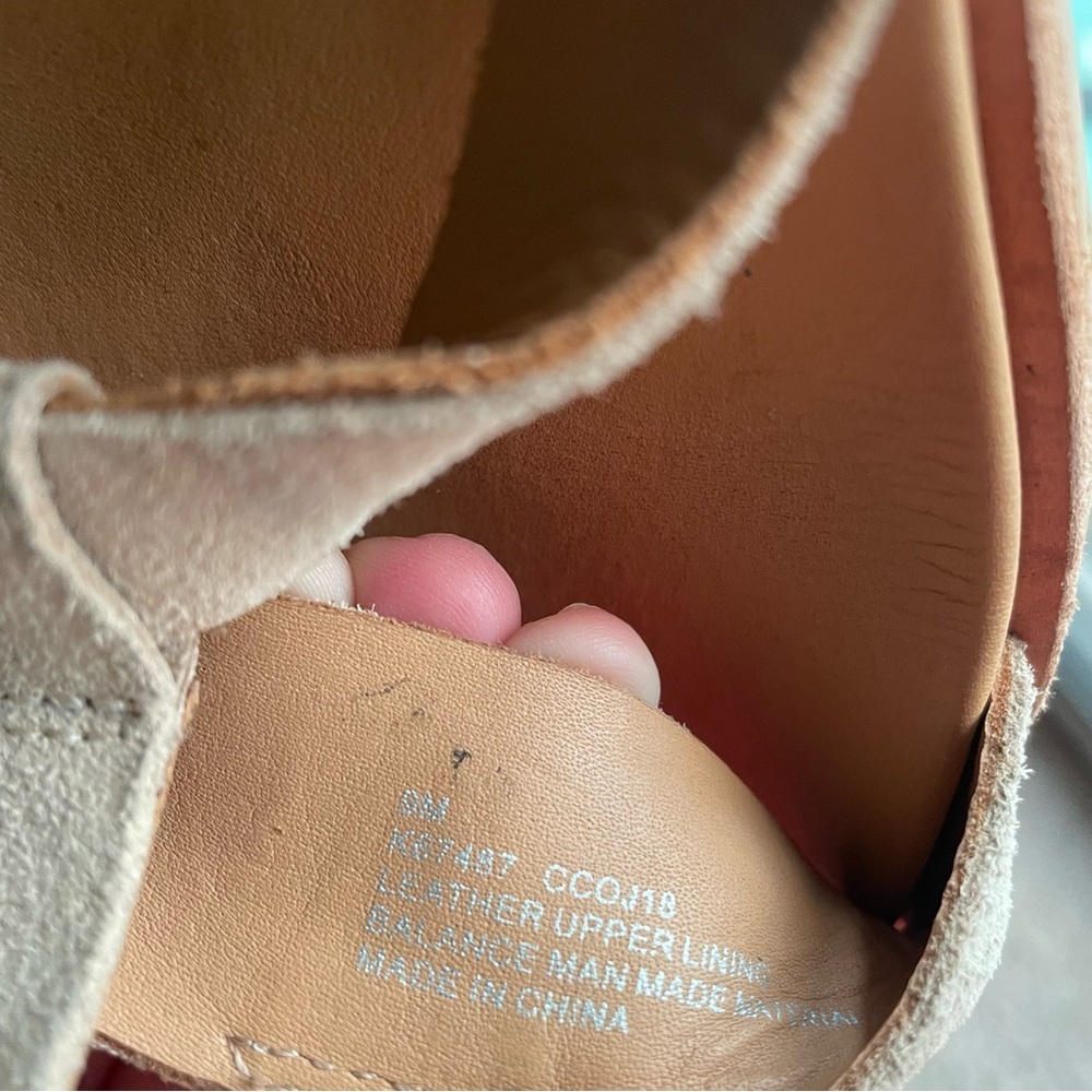 Kork-Ease Zukey T-Strap Leather Suede Sandals Size 9 - Picture 3 of 6